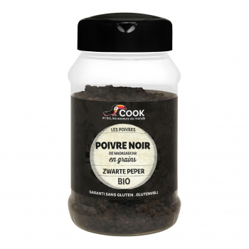 Poivre noir de Madagascar en grains 200g bio - Cook