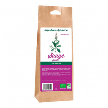Sauge (Feuille) Bio 40g-L'Herbier de France