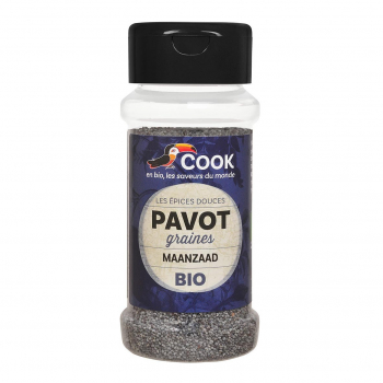Graines de pavot 55g bio - Cook