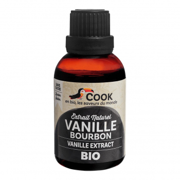 Extrait naturel de vanille Bourbon 40 ml bio - Cook
