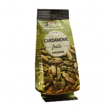 Cardamome fruits éco-recharge 25g bio - Cook