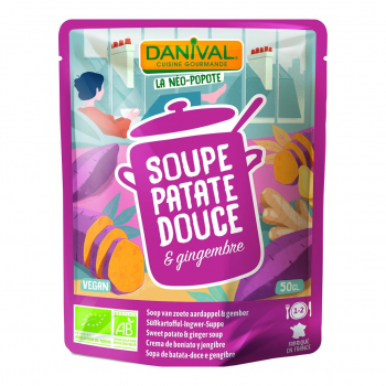 DANIVAL - soupe patate douce & gingembre 50cl