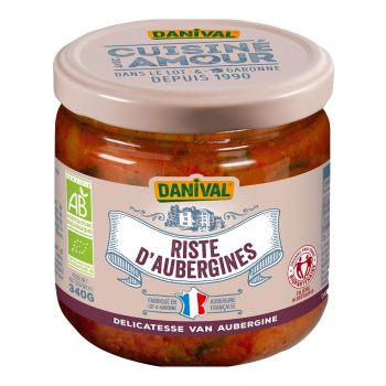 Riste d'aubergine 340g bio - Danival