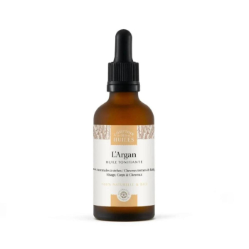 Huile d'argan BIO - Tonifiante - Comptoir des huiles