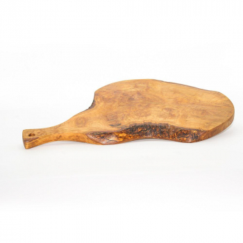 Planche en bois d'olivier avec manche 34 cm 