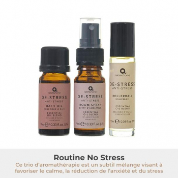 Kit No Stress aromathérapie 3 étapes