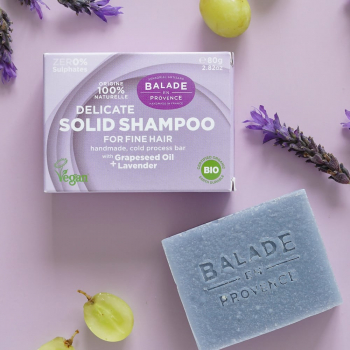 Shampooing Solide à la Lavande - Cheveux Fins - BALADE EN PROVENCE