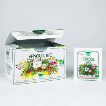 Tisane Fenouil France bio - 18 sachets - ROMON NATURE