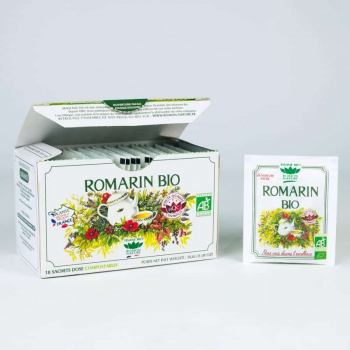 Tisane Romarin France bio - 18 sachets - ROMON NATURE