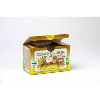 Tisane Digestion réglisse bio - 20 sachets - ROMON NATURE