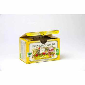 Tisane Digestion citron bio - 20 sachets - ROMON NATURE