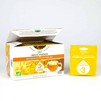 Tisane concentrée « Mieux digérer » bio - 18 sachets - ROMON NATURE