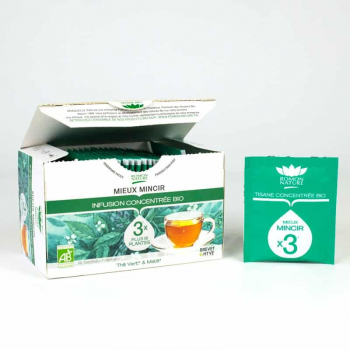 Tisane concentrée "Mieux mincir" bio - 18 sachets - ROMON NATURE