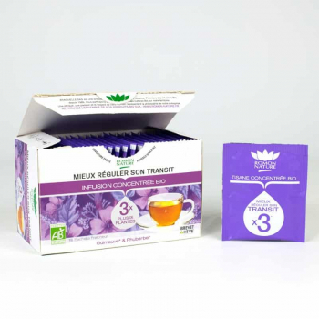 Tisane concentrée « Mieux réguler son transit » bio - 18 sachets - ROMON NATURE