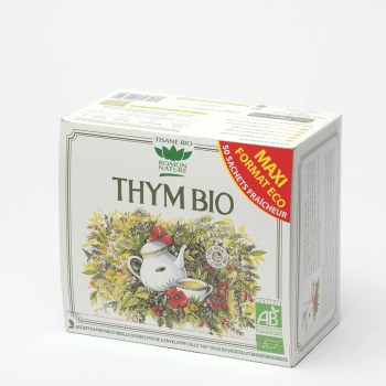 Tisane Thym bio pack éco - 50 sachets - ROMON NATURE