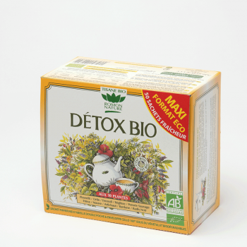 Tisane Détox nature bio - 50 sachets - ROMON NATURE
