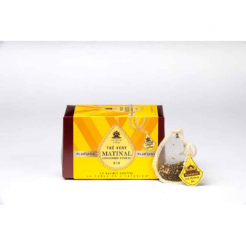 Thé vert Matinal Bio - 15 sachets - PLANTASIA