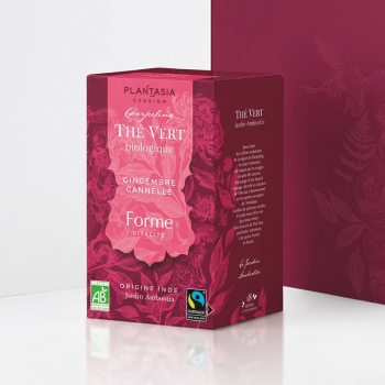 Thé Vert Forme et Vitalité Bio - 18 sachets - PLANTASIA