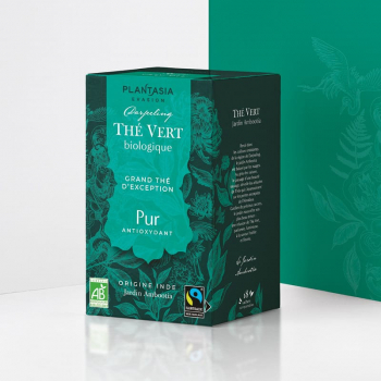 Thé Vert Pur Bio - 18 sachets - PLANTASIA