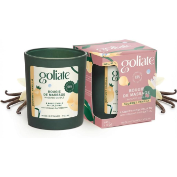 Bougie de massage bio parfum Vanille Gourmande