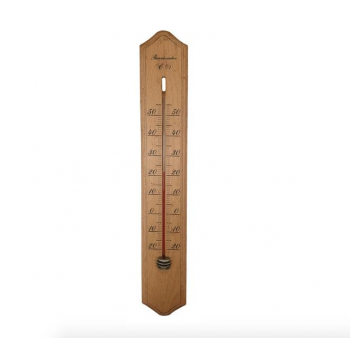 Thermomètre de jardin en bois 40CM