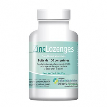 6 mois Zinc Lozenges - oligo-élément pour la beauté de la peau