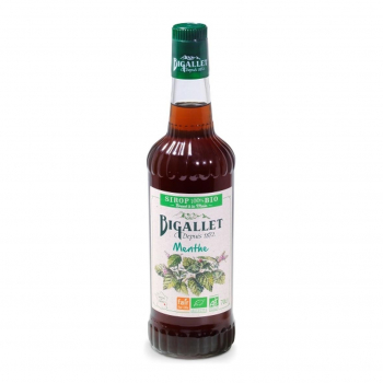 Sirop de menthe 70cl bio - Bigallet