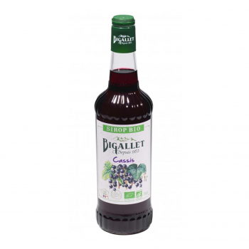 Sirop de cassis 70cl bio - Bigallet