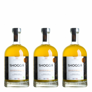 SHOGGA Pack 3 bouteilles : 2×500 ml & 1×500 ml à 14.90 € au lieu de 24.90 €