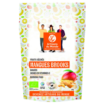 Mangues séchées Brooks bio 100g