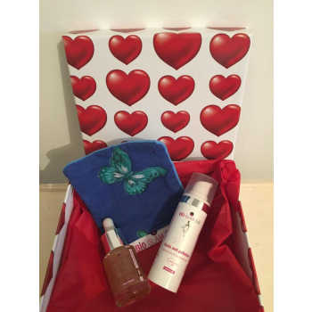 Coffret Cadeau Saint Valentin Duo Bio Glam Chic avec lingette