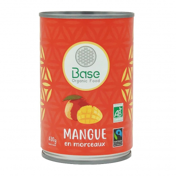 Mangue en morceaux 210g bio - Base Organic
