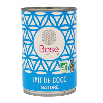 Lait de coco 17% MG 400ml bio - Base Organic