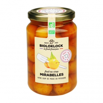 Mirabelles au sirop 200g bio - Biolo'Klock