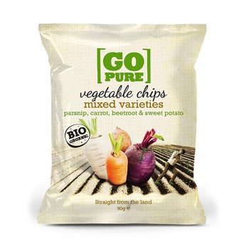 Chips de légumes 90g bio - Go Pure