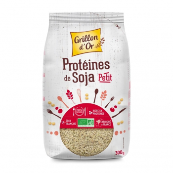 Protéines de soja - petit 300g bio - Grillon d'Or