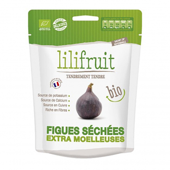 Figues séchées moelleuses 150g bio - Lilifruit