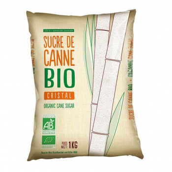 Sucre de canne blond en poudre 1kg bio - Loiret & Haentjens