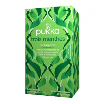 Infusion 3 menthes 20 sachets bio - Pukka