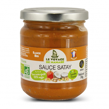 Sauce satay 190g bio - Voyage de Mamabe