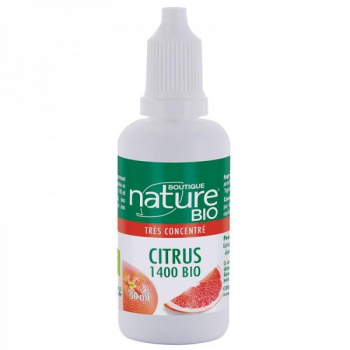 Citrus 1400 BIO - flacon compte gouttes 50 ml - Boutique Nature