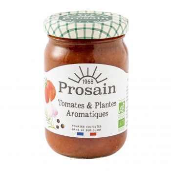 Sauce tomate aux plantes aromatiques 200g bio - PROSAIN
