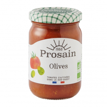 Sauce tomate aux olives 200g bio - PROSAIN