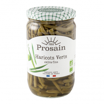 Haricots verts extra-fins 72cl bio - PROSAIN
