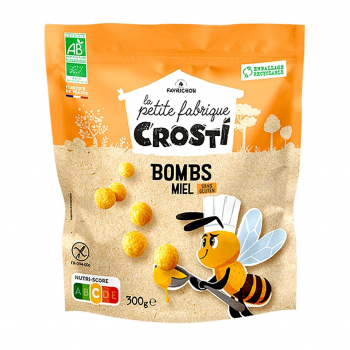 Céréales Bombs miel sans gluten 300g bio - Favrichon