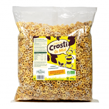 Céréales C'écolo Crosti Oz miel 650g Bio - Favrichon
