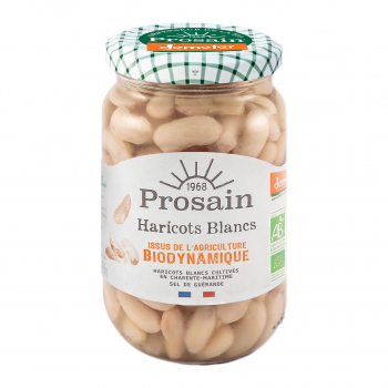 Haricots blancs lingots Demeter 330g bio - PROSAIN