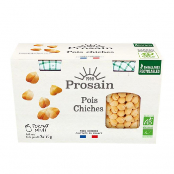 Pois chiches 2x190g bio - Prosain