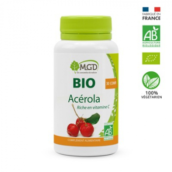Acérola framboise 50 comp. bio - MGD