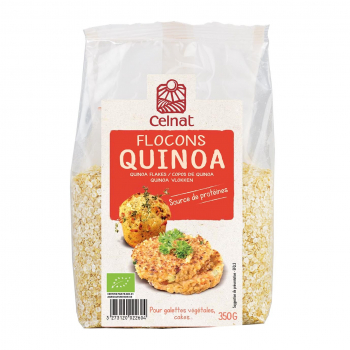 Flocons de quinoa 350g bio - Celnat